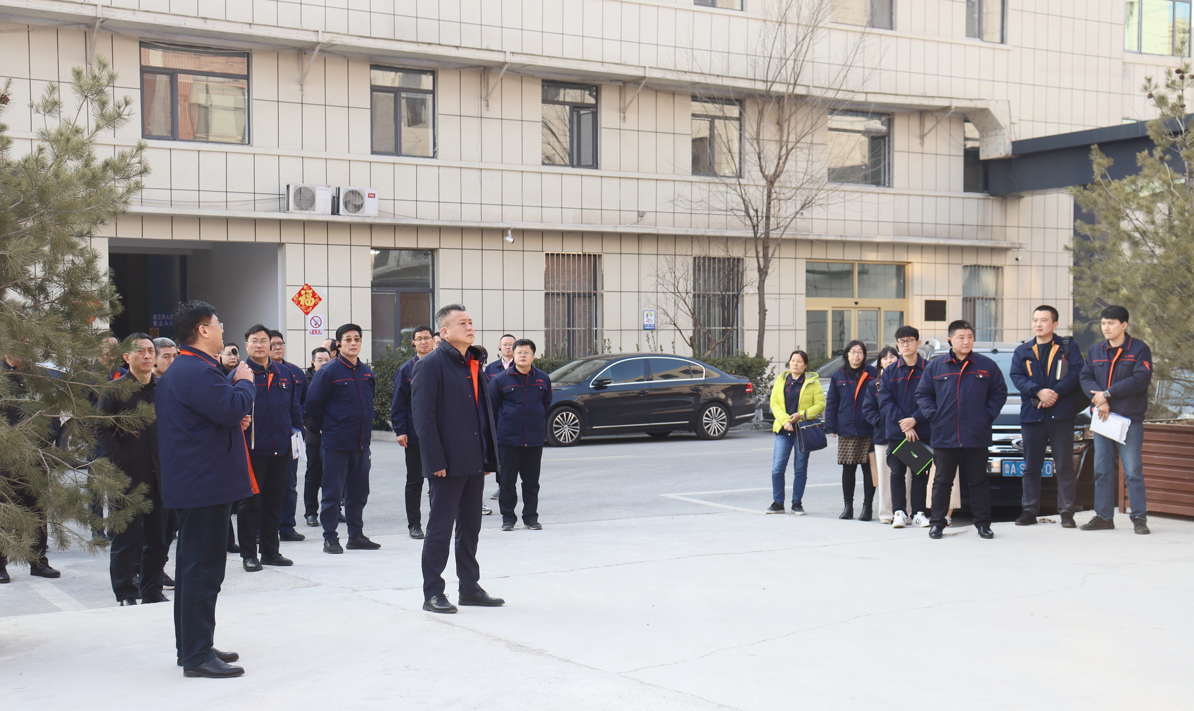 小鴨控股集團中高層管理人員參觀(guān)小鴨家電新園區